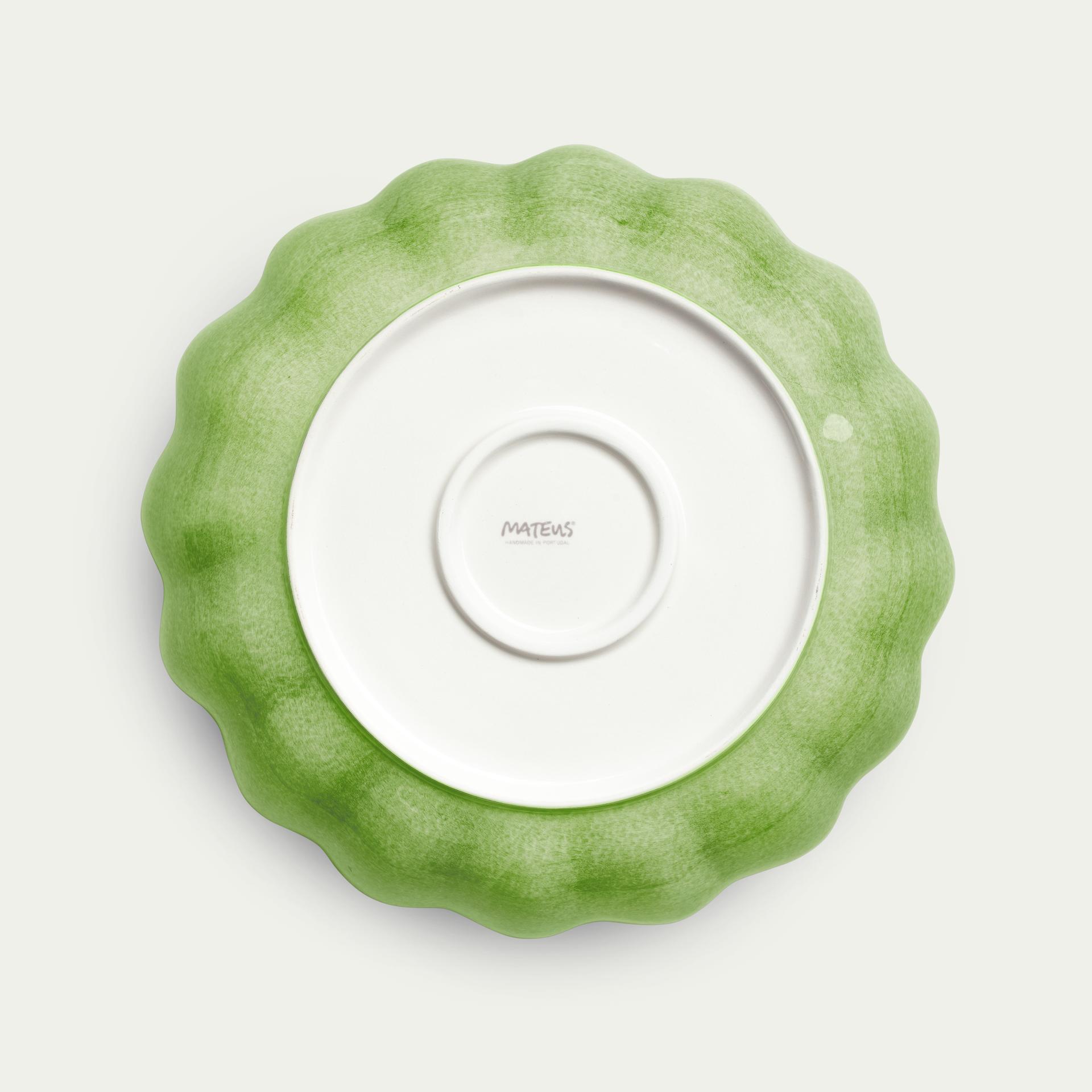 Oyster Skål 220 cl green-mateus