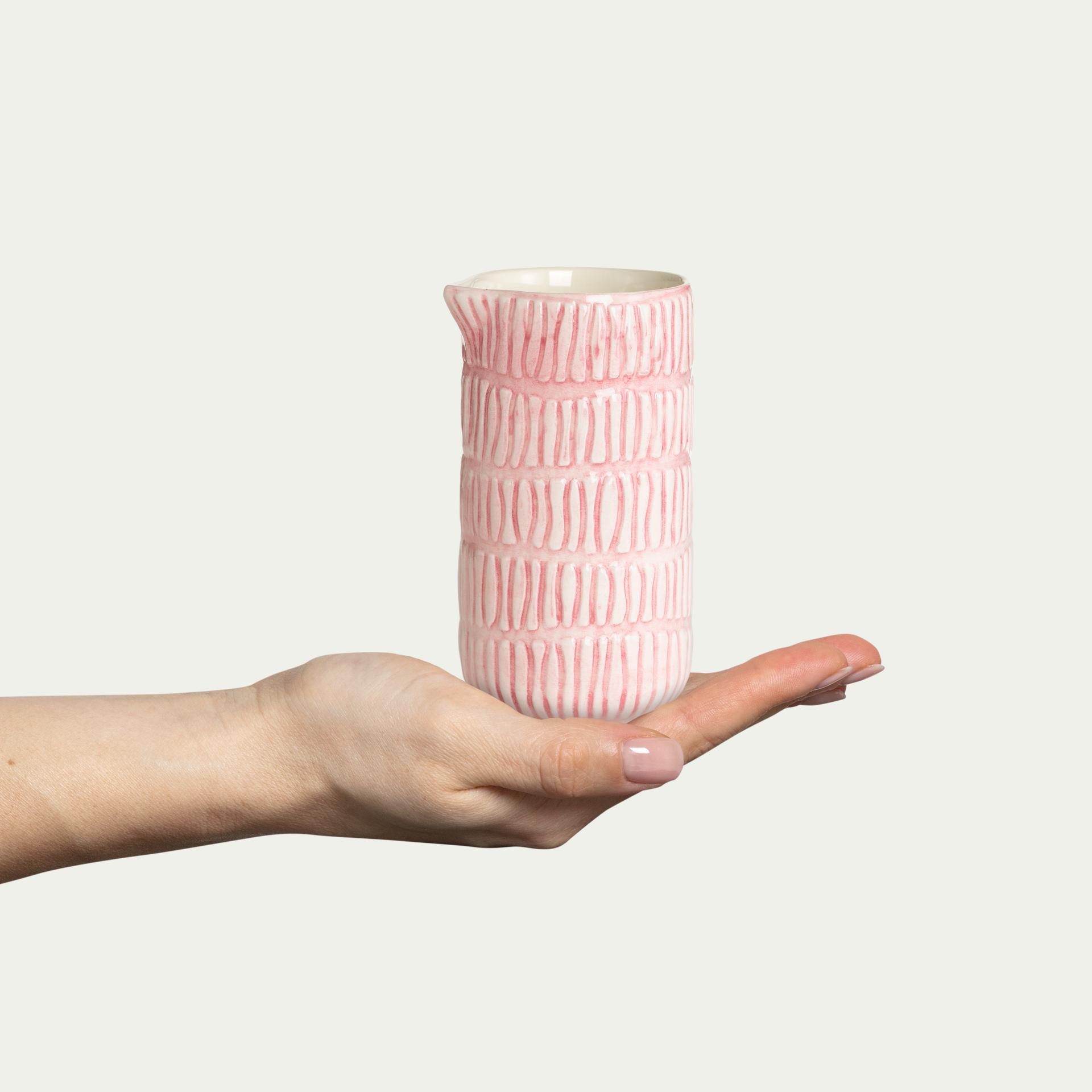 Stripes Kanna 30 cl ljusrosa