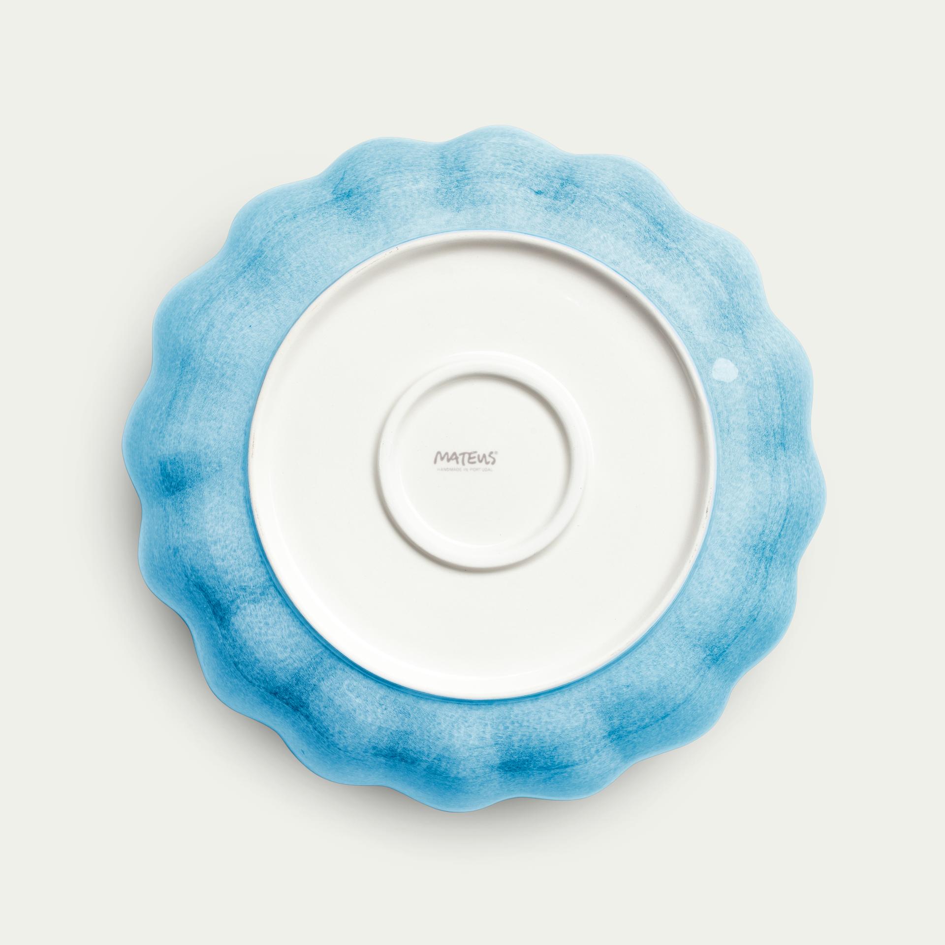 Oyster Skål 220 cl turquise-mateus