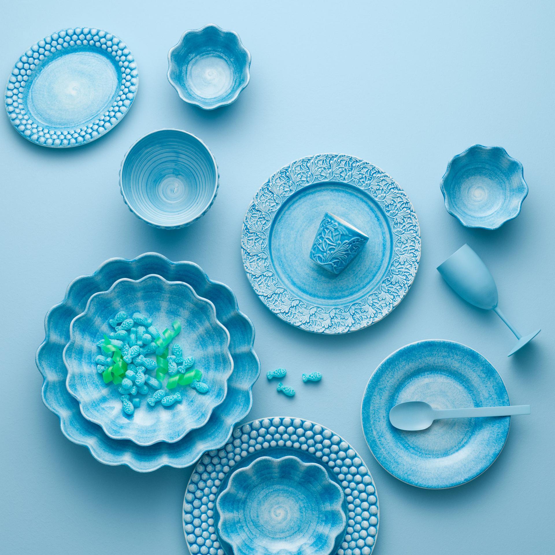 Oyster Skål 220 cl turquise-mateus