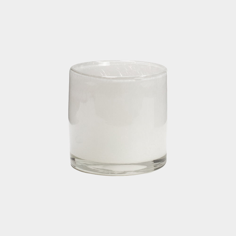 Ljuslykta Nilla vit 10cm