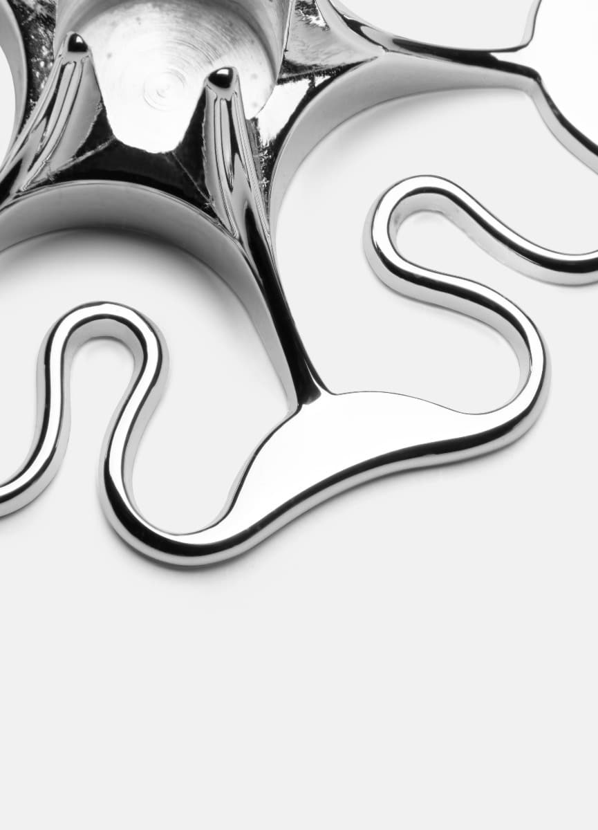 Skultuna rosen silver