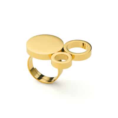Luna Nova gold ring