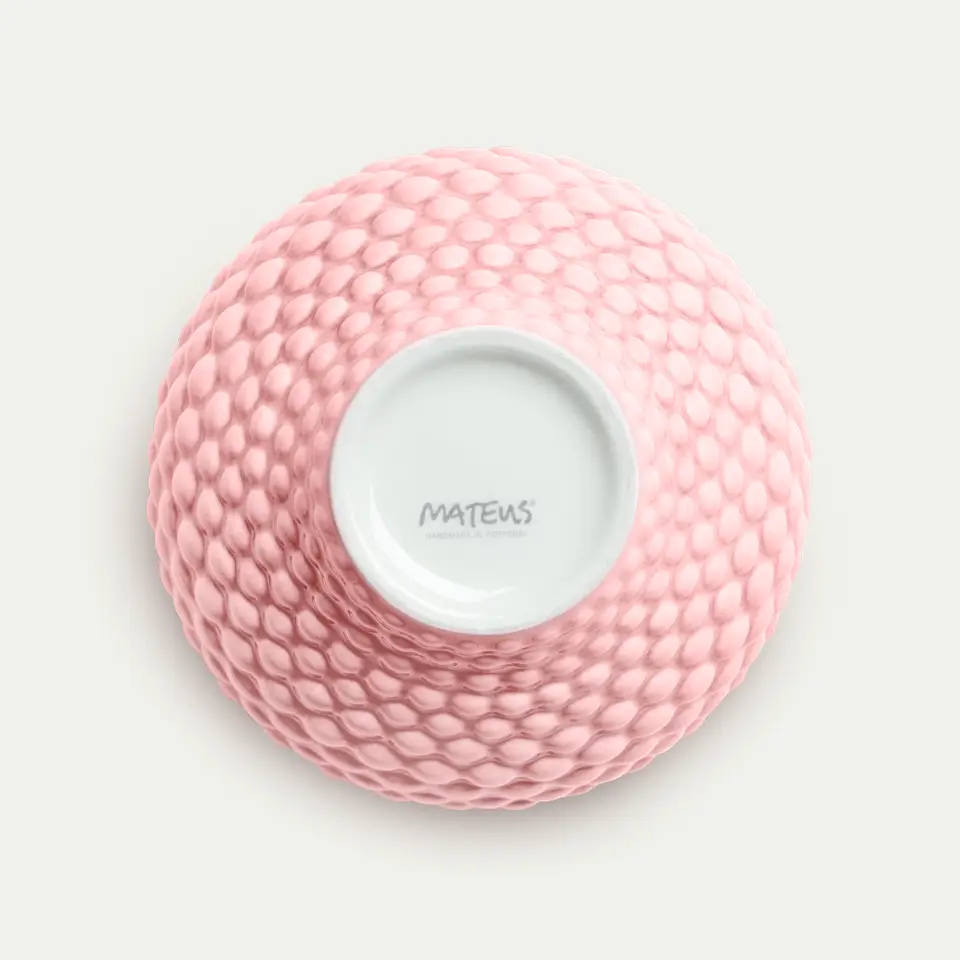 Bubbles skål ljusrosa- Mateus