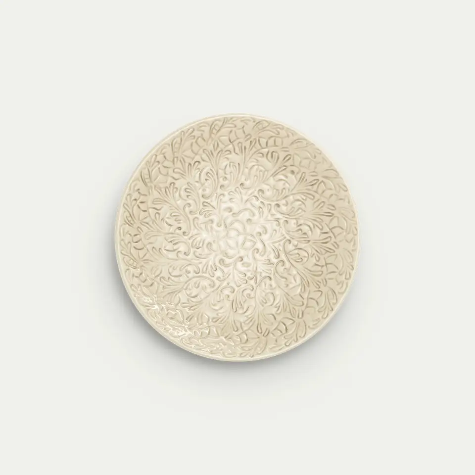 Lace Tallrik 20 cm sand