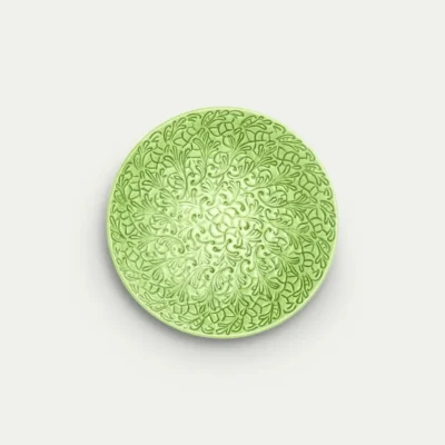 Lace Tallrik 20 cm Grön