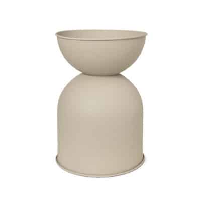 Hourglass Pot Medium Cashmere