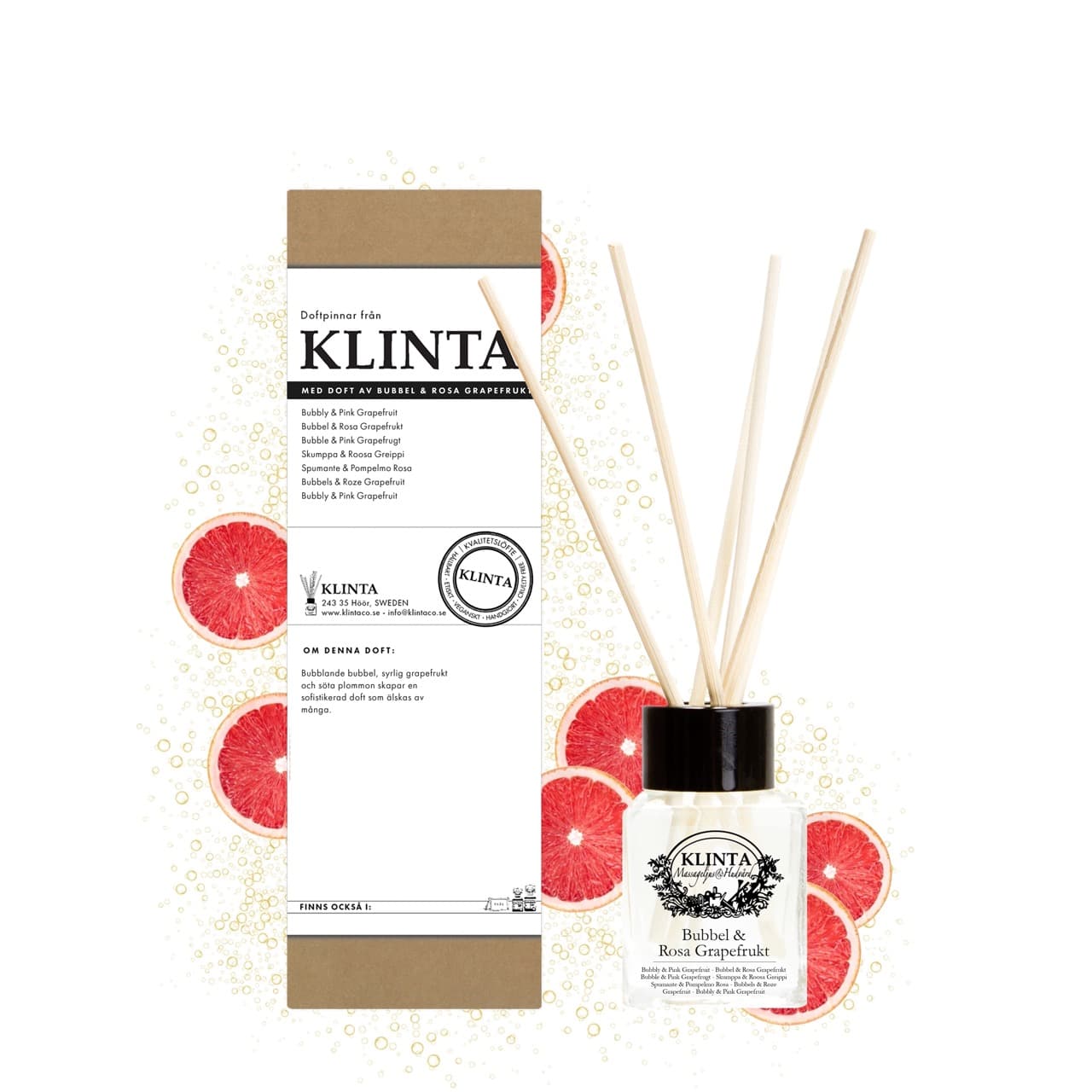 Klinta doftpinnar
