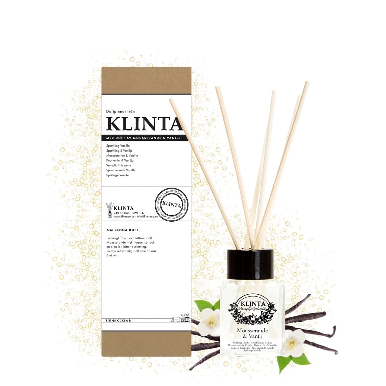Klinta doftpinnar