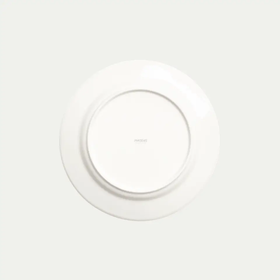 lace tallrik 25 cm blå 2