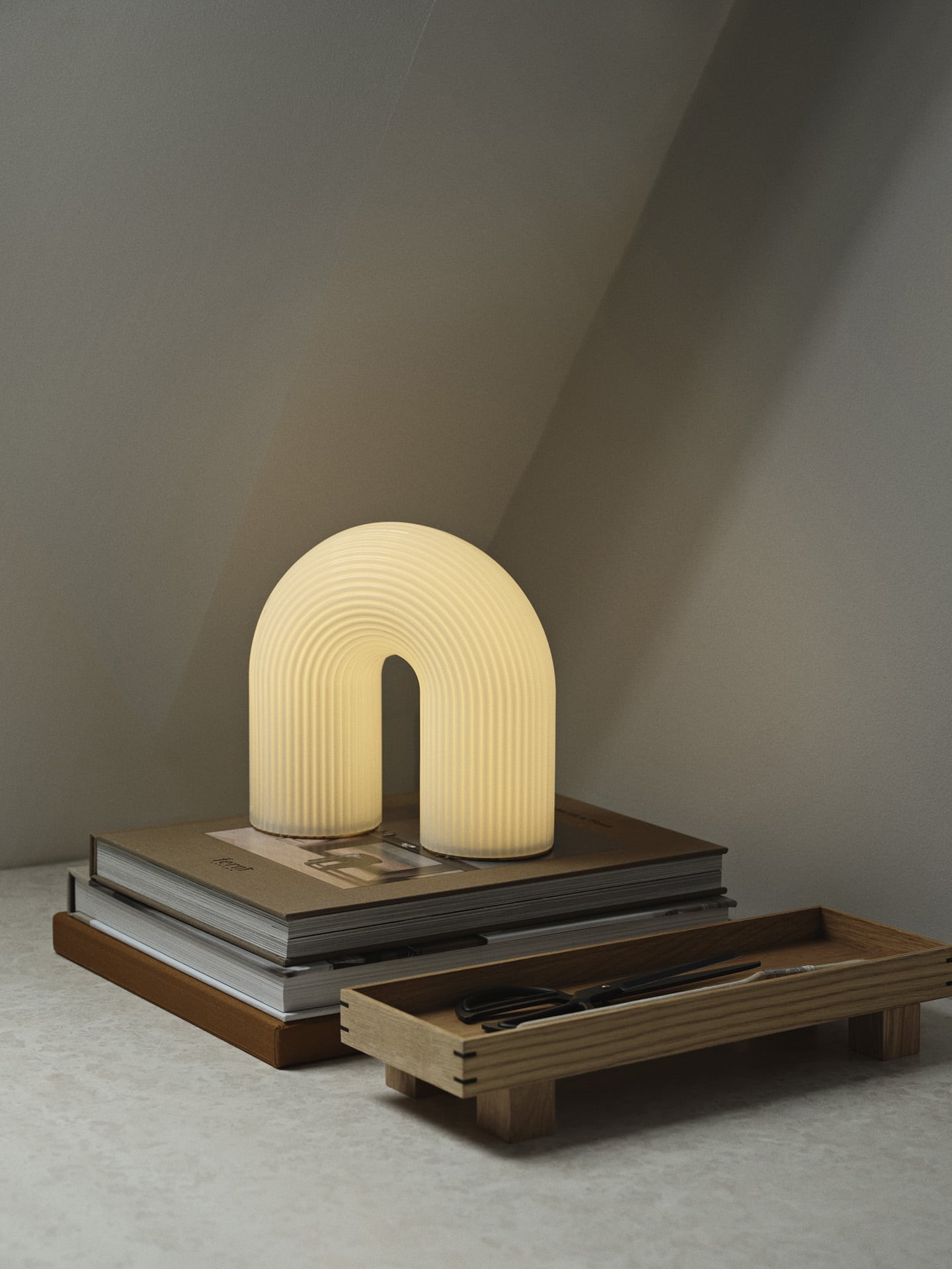 Vuelta Table Lamp White - Ferm living