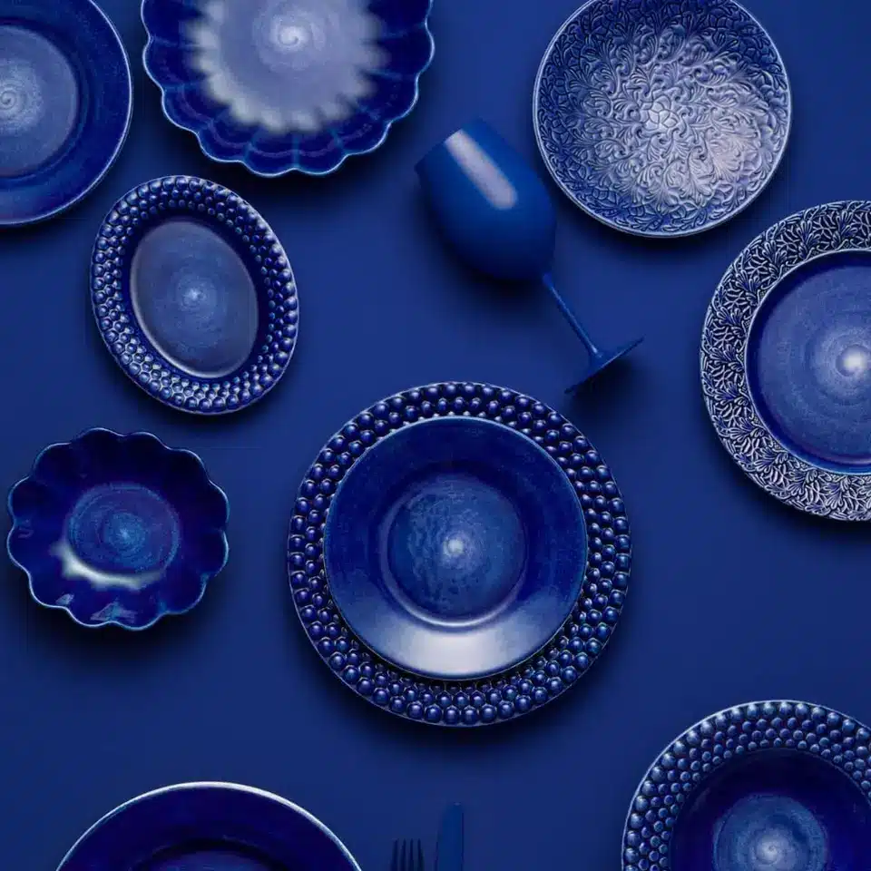 basic tallrik 21 cm blå 4