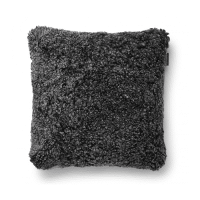 Curly Cushion cover 45×45 – Dark Grey