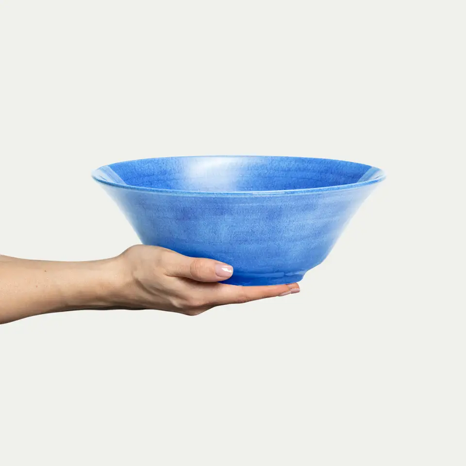 basic skål 26 cm ljusblå 1