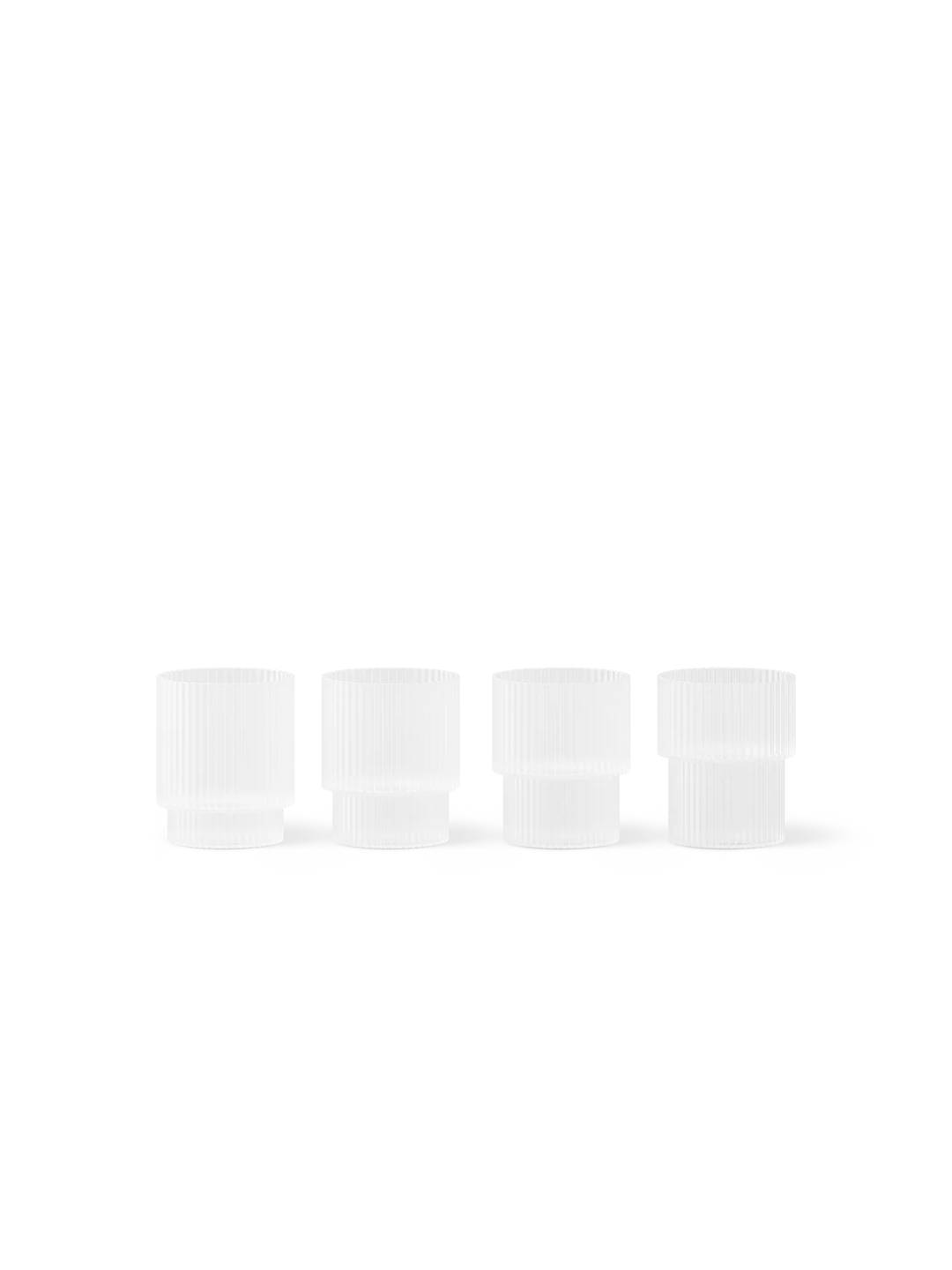 Frostade glas 4-pack