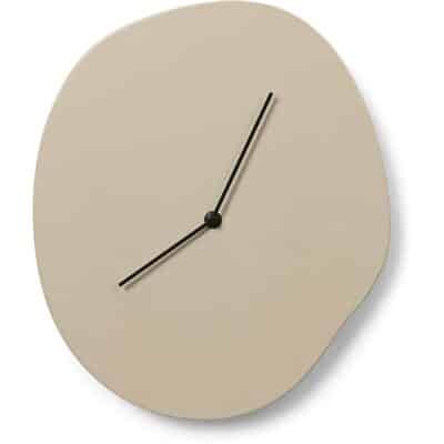 Melt wall clock- cashmere