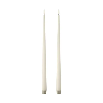 Ester & Erik kronljus LED 40 cm 2-pack ivory