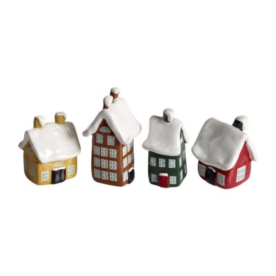 Vinterby hus 4-pack