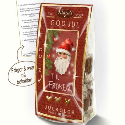 God Jul Fröken knäckkola