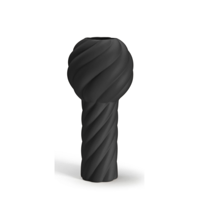 Twist Pillar Vas 34 cm Svart