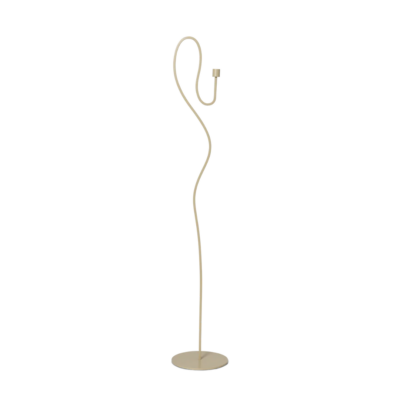 Valse Floor Candle Holder cashmere