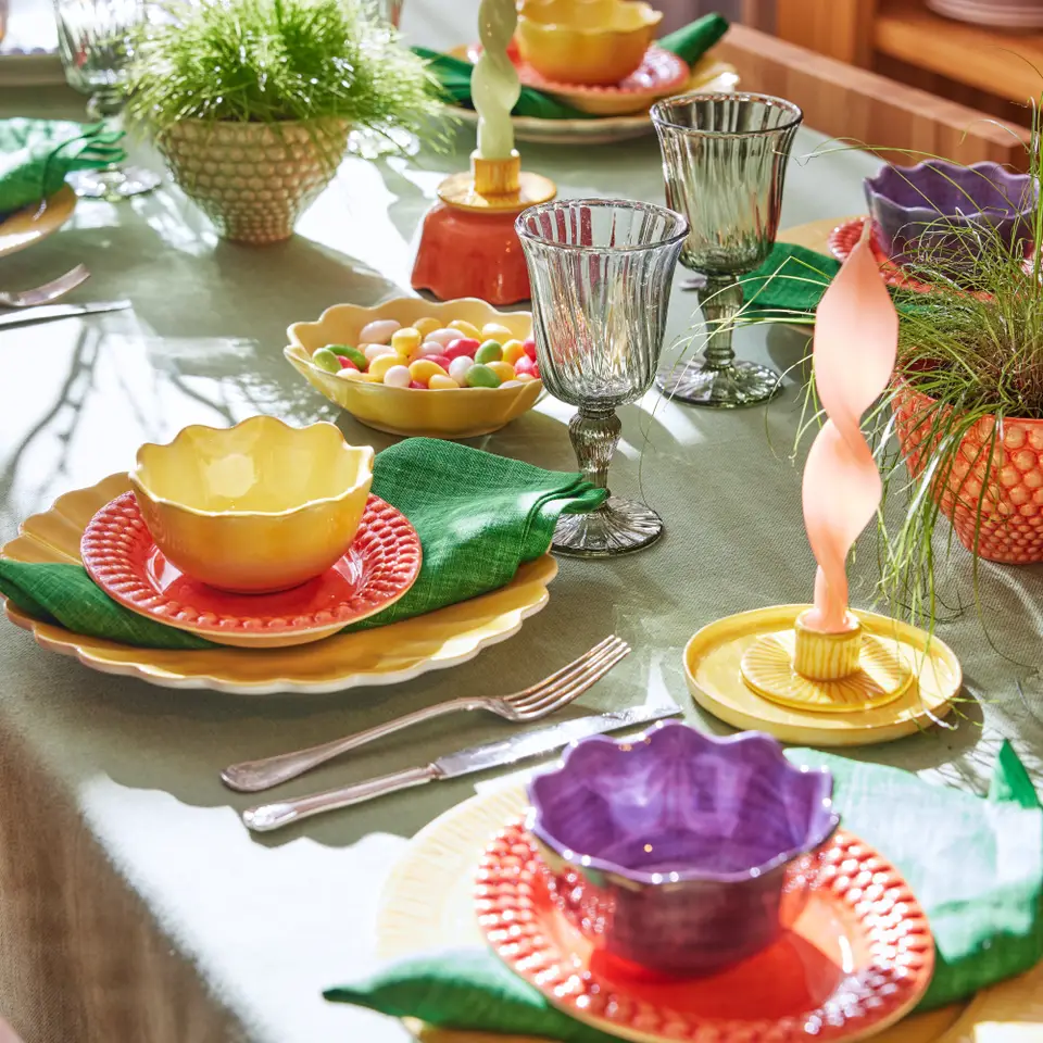 oyster skål 30 cl gul 5