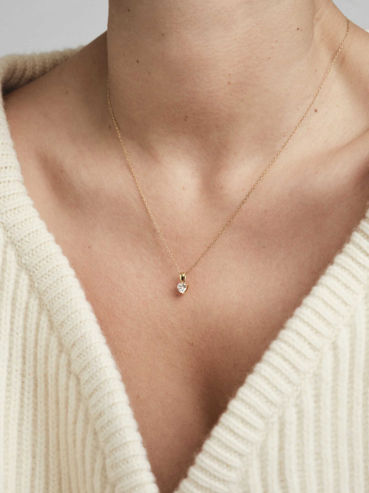 25 Bonne Gold Necklace white MB0842 0714 - original (1449540)