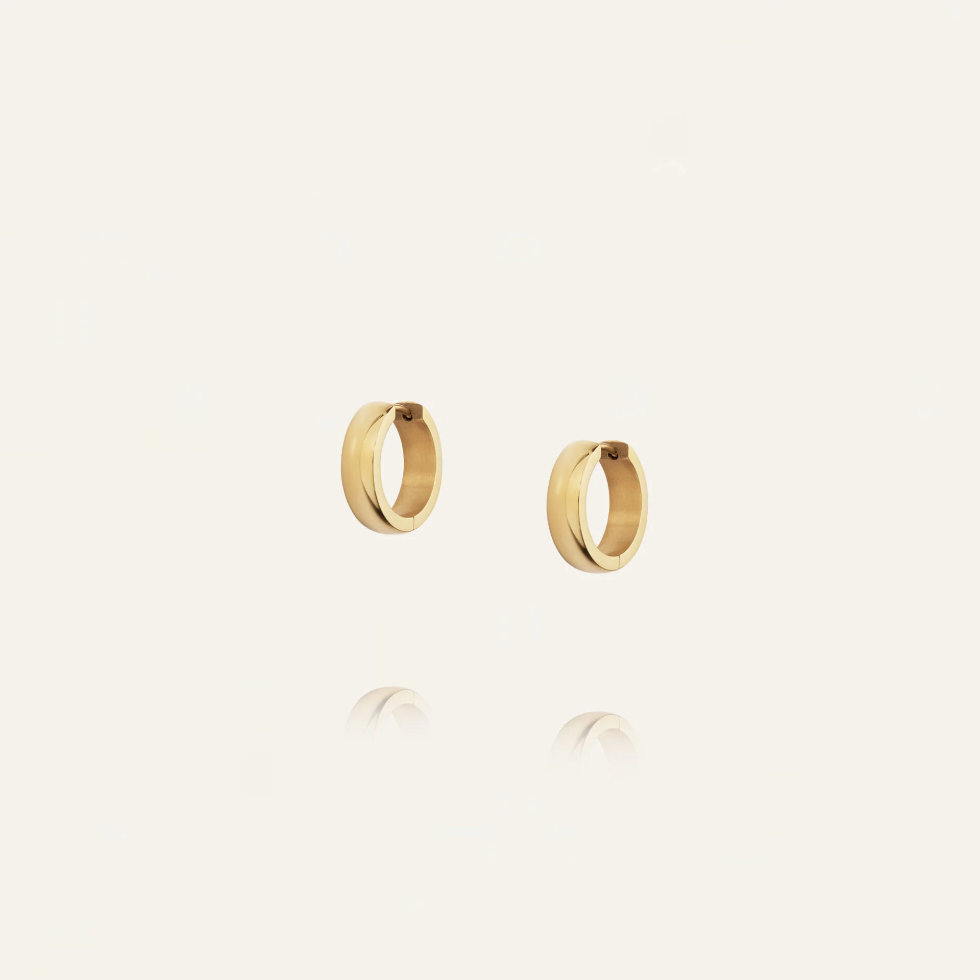 Chunky Gold Hoops Small-mo580 - original (928547) - original (1272802)