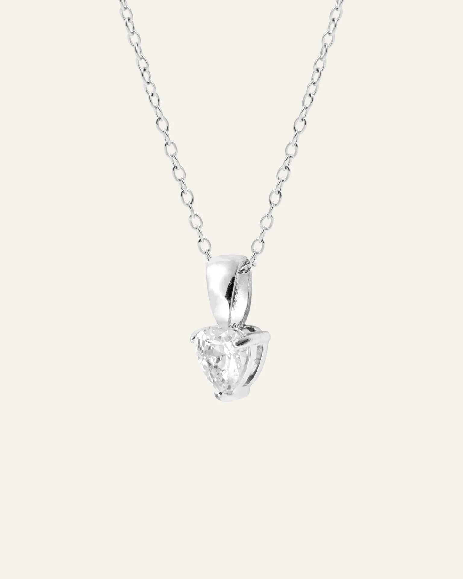 MB0845 Bonne Silver Necklace - white - original (1439567)