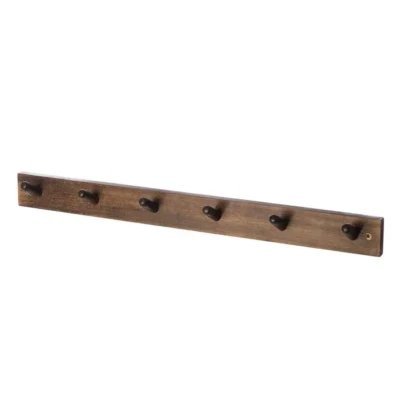 Knopplist 6 knoppar brun