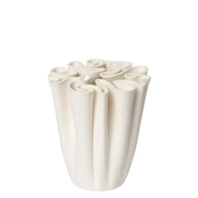Dedali Vase Medium Off White
