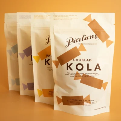 Kola i påse choklad