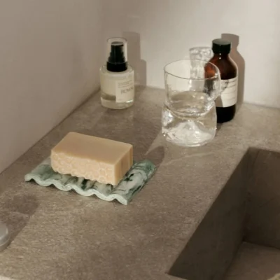 Mist Soap Dish Emerald