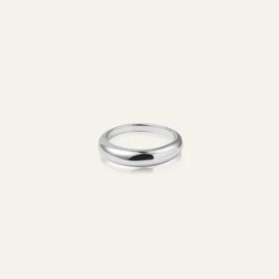 Classic Silver Ring 54