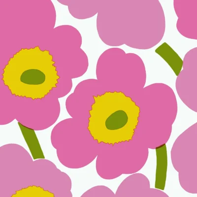 Marimekko Unikko Pink