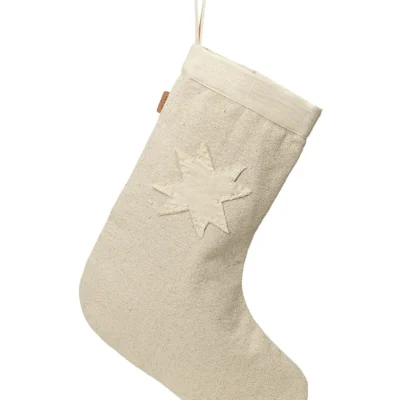 Vela Christmas Stocking Natural
