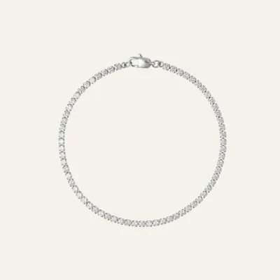 Shiny Bracelet Silver Medium