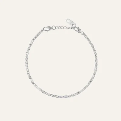 Shiny Bracelet Silver Medium