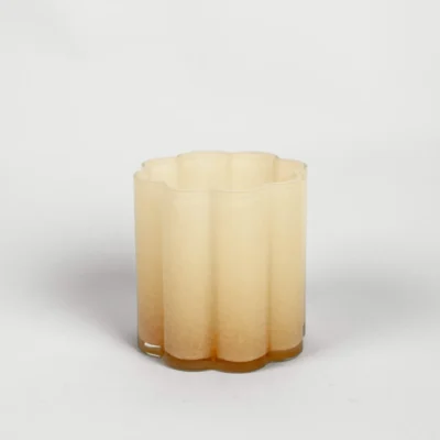 Clara Ljuslykta Beige 15 cm
