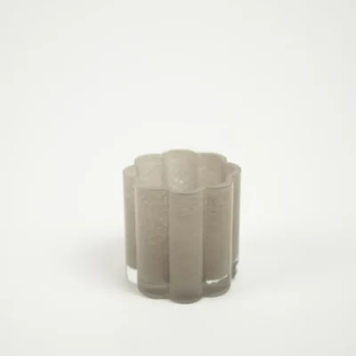 Clara Ljuslykta Taupe 10 cm