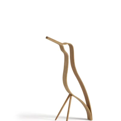 Woody Bird High 18 cm Oak