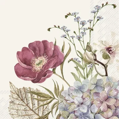 Belles Fleurs Cream Lunch