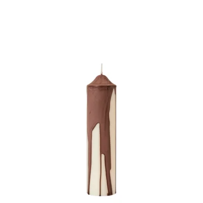 Dryp Blockljus Dark Chocolate 20 cm