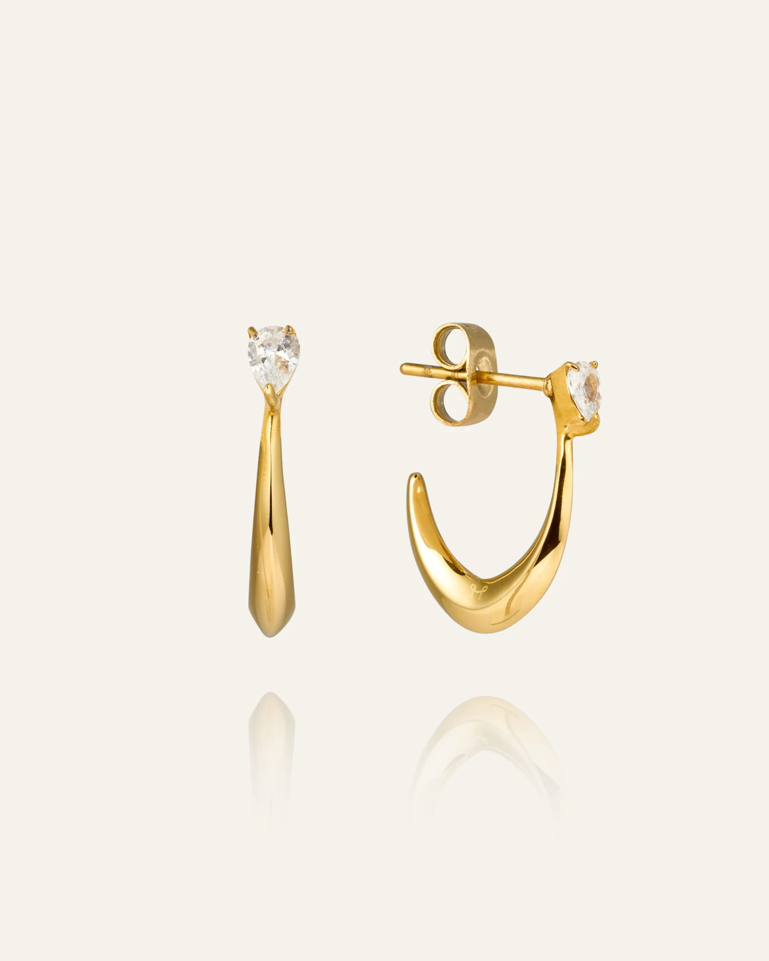 KENZA DROP-Iris Gold Earring MB1689-ANGLE 1 LEFT - original (1551011)