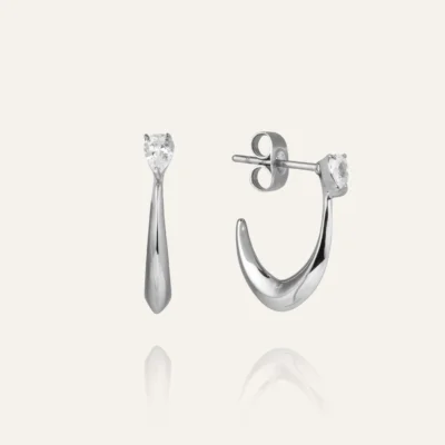 Iris Earring Silver