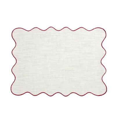 Tablett Vinröd 35X45CM