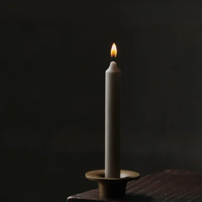 Soothe Candle Holder – Brass Finish