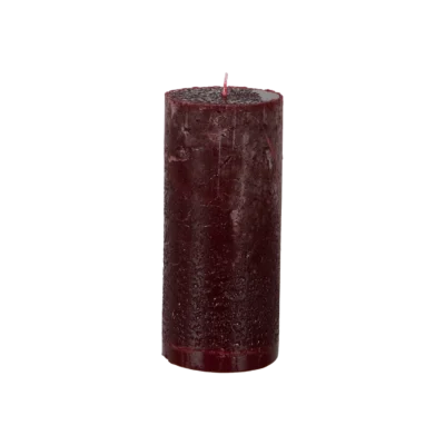 Blockljus Bordeaux 15cm
