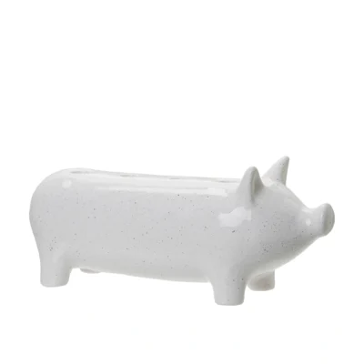 Ljusstake Gris Vitmelerad