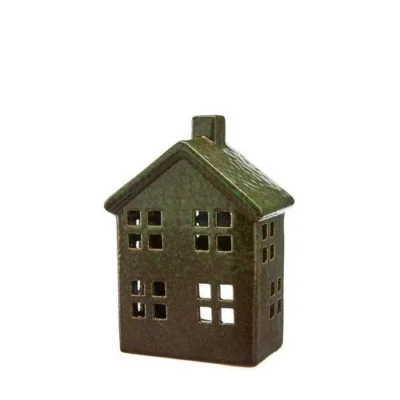 ARLEEN Hus Grönmelerad 14cm